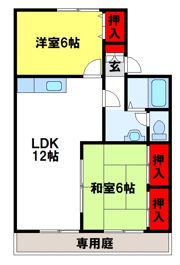 セジュール・エストワールの間取り画像