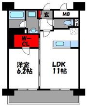 パークサイドスクエアIIの間取り画像