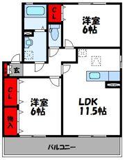 VERAFUJIの間取り画像