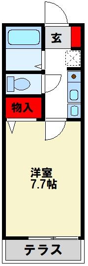 セリバテール太宰府の間取り画像