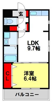 ラシュレコートの間取り画像