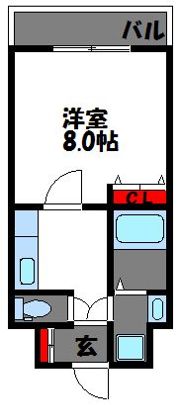 エムビルデベロップコアの間取り画像