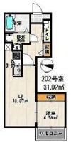 バーンメアオZiZiの間取り画像