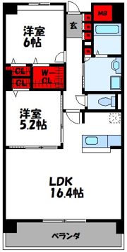 ソシオの間取り画像