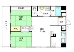 西川ビルの間取り画像