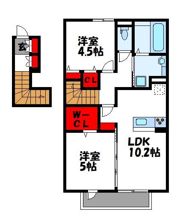 グラシュージャルダンの間取り画像