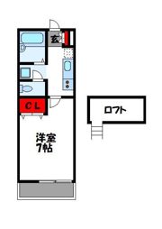 サンシャイン内橋の間取り画像