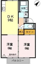 プレジールビアンの間取り画像
