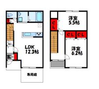 メゾネットエルの間取り画像