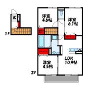 D-room彩雲の間取り画像