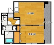 千早シャトーの間取り画像