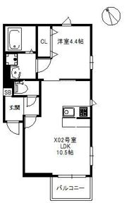 アネシス博多の間取り画像