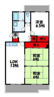 プレジオ篠栗の間取り画像