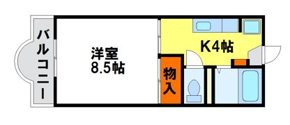 カーサアルカディアの間取り画像