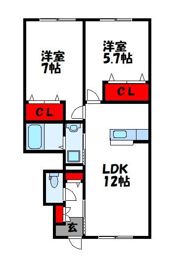 セピアコート赤坂IIA棟の間取り画像