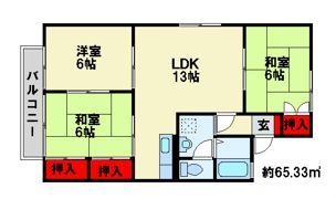 セジュール・パルクの間取り画像