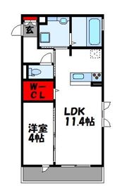 アンクール志免中央の間取り画像