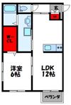 ピンズ田熊の間取り画像
