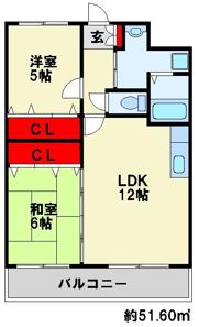 ヴィラ・クオーレIの間取り画像