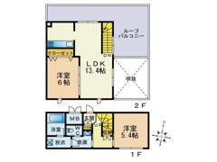 ベルメゾン高取グラースの間取り画像