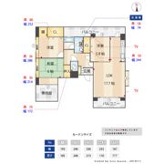 ジニアス皐月の間取り画像