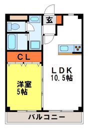 プロバンス古川の間取り画像