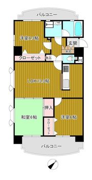 アメニティ高宮の間取り画像