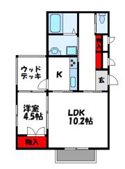 ラ・トゥールの間取り画像