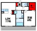 D-room戸原東の間取り画像