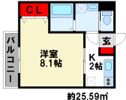 リブレア朝倉街道駅前の間取り画像