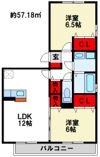 グリーンパーク・シャンテの間取り画像