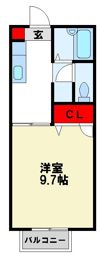 ヴィクトリーヴィラの間取り画像