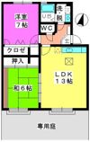 ロータスハイム有田の間取り画像