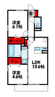 D-room植木の間取り画像