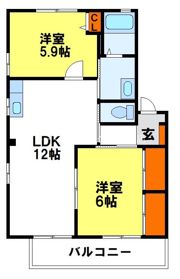 エクセラン国分IIの間取り画像
