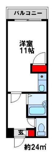 アクセスIの間取り画像