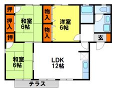 セジュール・エストワールの間取り画像