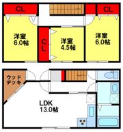 アリビオの間取り画像