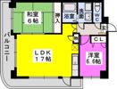アルカンシェル長丘の間取り画像