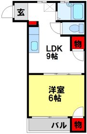 エトランゼ宮本7の間取り画像