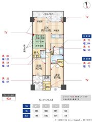 プレミスト大橋の間取り画像