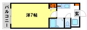ラオム21の間取り画像