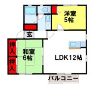 アベニュー栗木の間取り画像