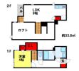 CB二日市ラヴィエの間取り画像