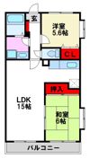 フルール98の間取り画像
