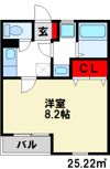 リブレア朱雀IIの間取り画像
