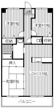 ルナパークの間取り画像