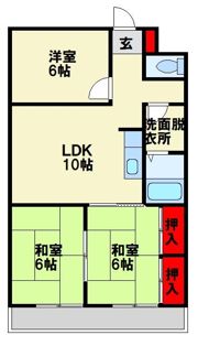 グリーンヒル観世Iの間取り画像