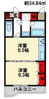ダイアパレス二日市の間取り画像