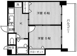 ドリーム六本松の間取り画像